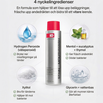 SmileSweep – Vitare leende. Fräschare andedräkt.