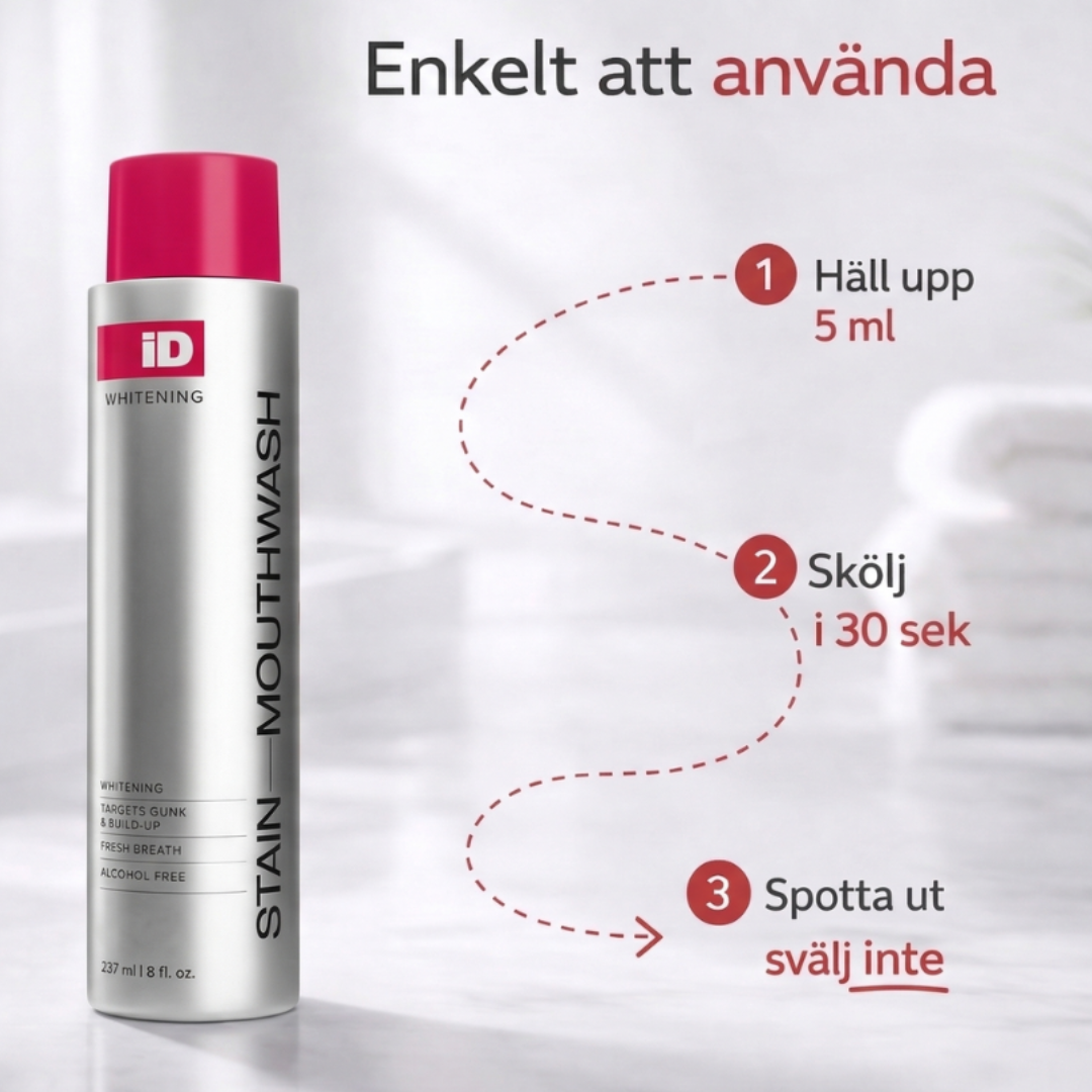 SmileSweep – Vitare leende. Fräschare andedräkt.