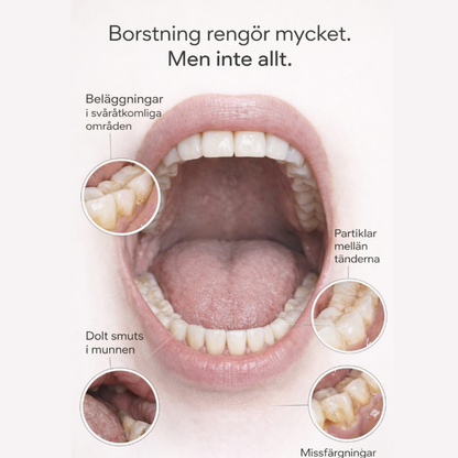 SmileSweep – Vitare leende. Fräschare andedräkt.